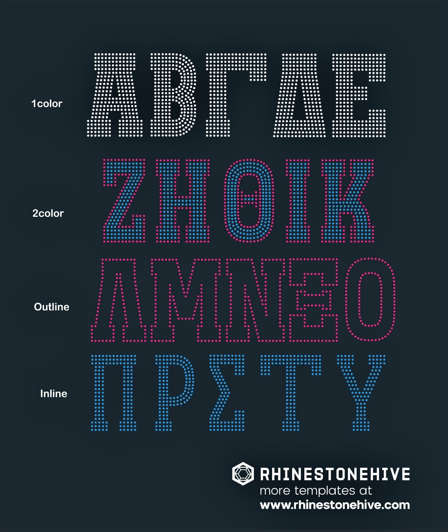 Huge Greek Letters Alphabet Digital Download Svg Eps Png - Etsy