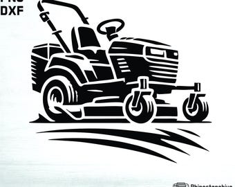 Riding Lawn Mower SVG – Landscaping & Farm Vector (Digital Download)