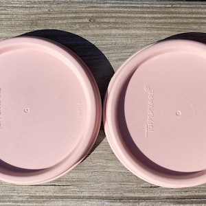 Tupperware 1607 Modular Mate Lids, 3.5" Replacement Lids, Set of 2