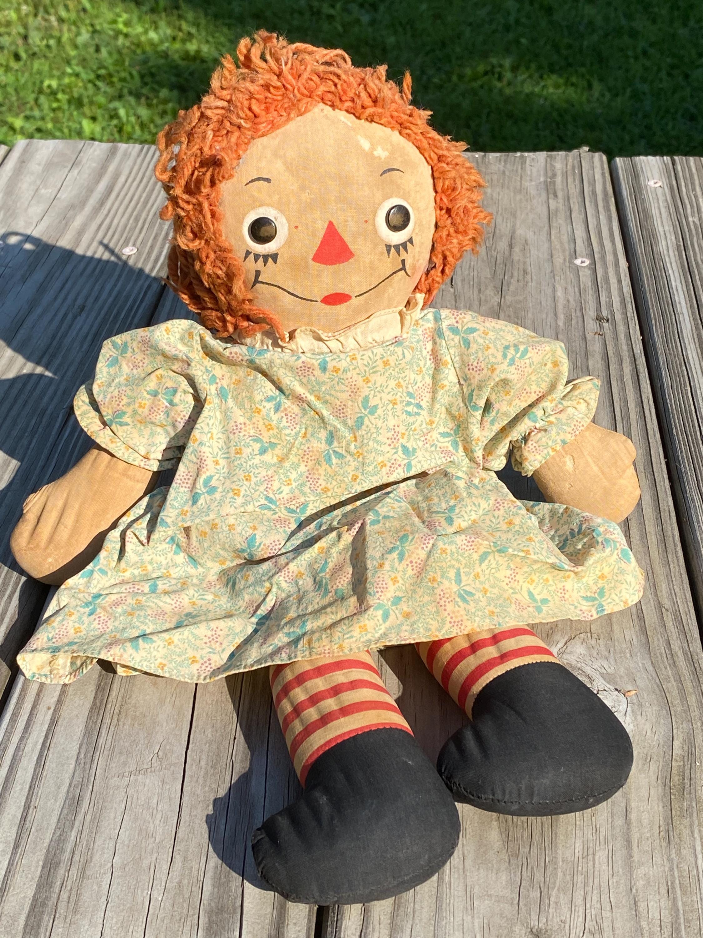 Original raggedy ann doll - Etsy 日本