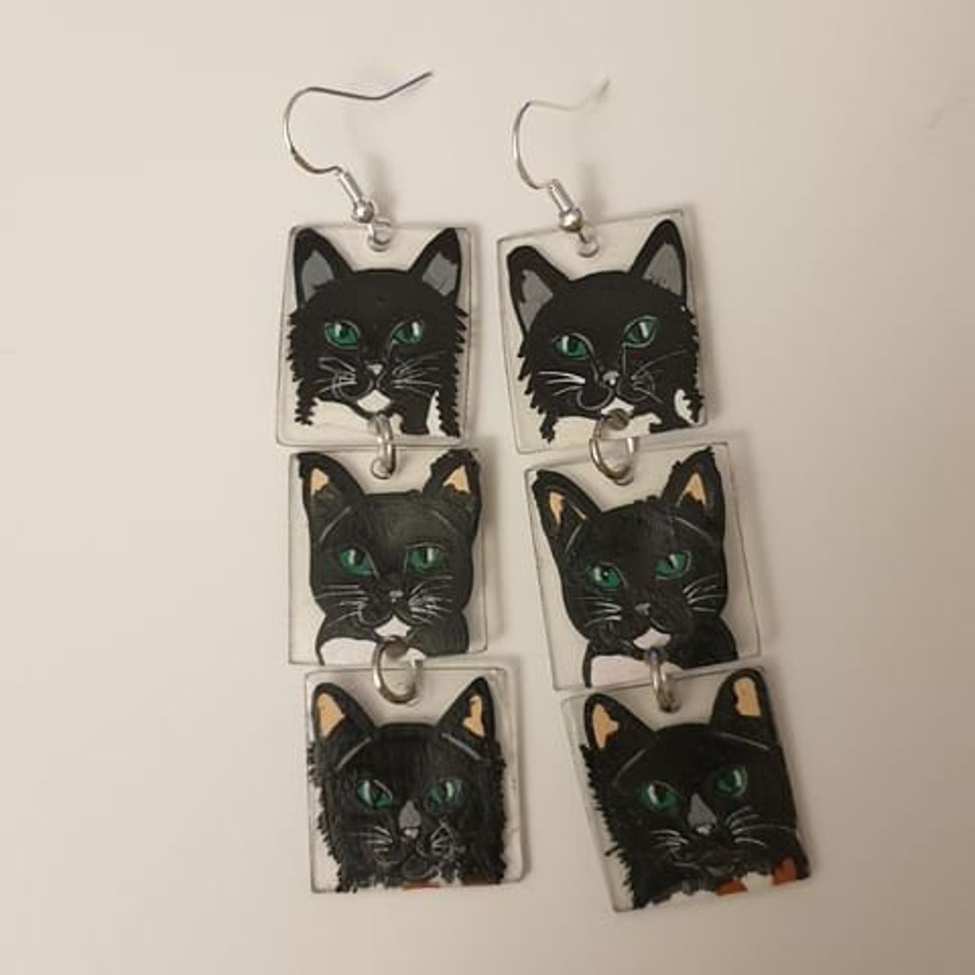 Custom Pet Earrings Etsy