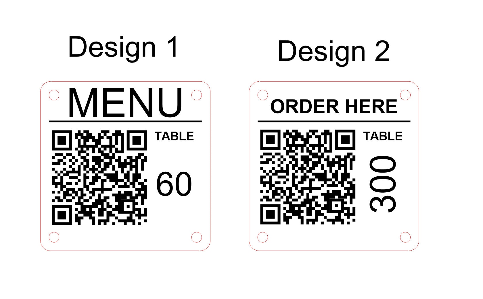 Metal QR Code Laser Engraved QR Code Custom Discs 50 Mm Etsy