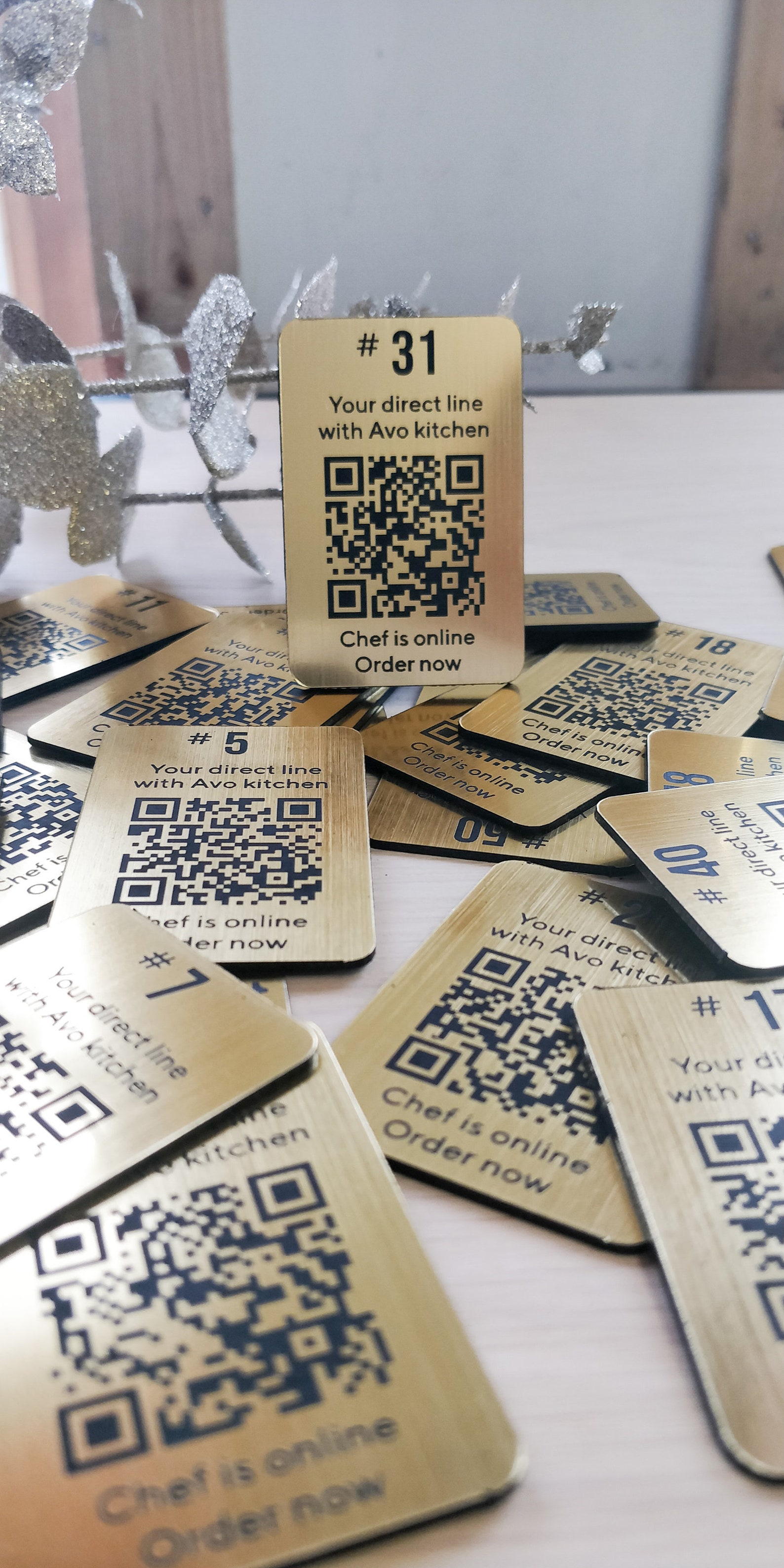 Custom Laser Engraved QR Code Custom Discs 60 X 40 Mm Etsy UK