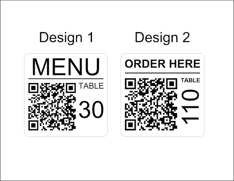 Código QR grabado con láser, Discos personalizados, Cuadrado de 50 mm, Mesa, Etiquetas, Taquilla, Restaurante, Discotecas imagen 3