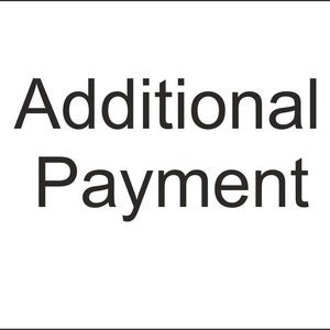 Additional Payment for Royal Mail tracked