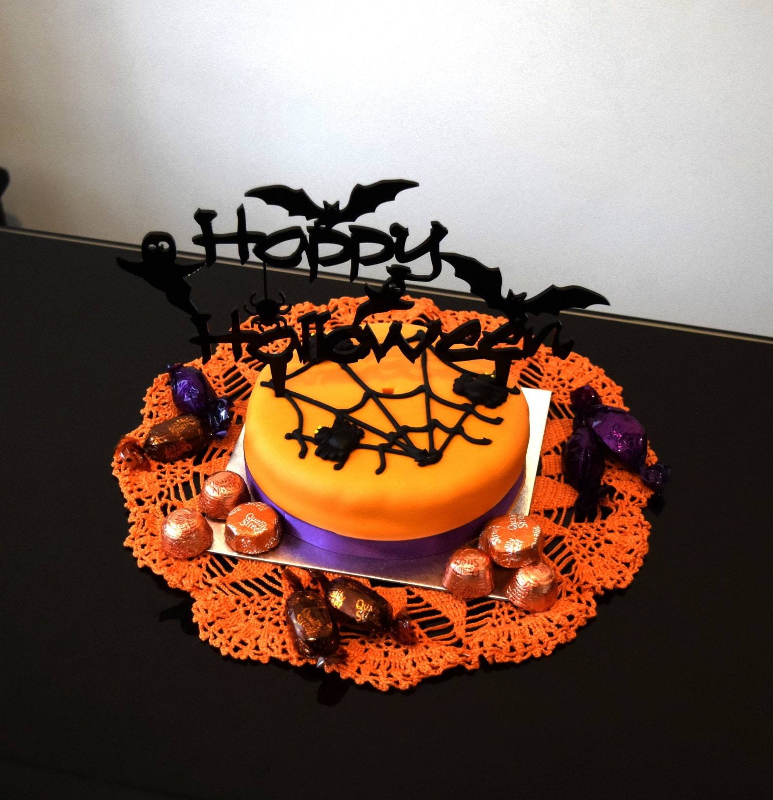 Happy Halloween Cake Topper Cake Topper Halloween Etsy Ireland
