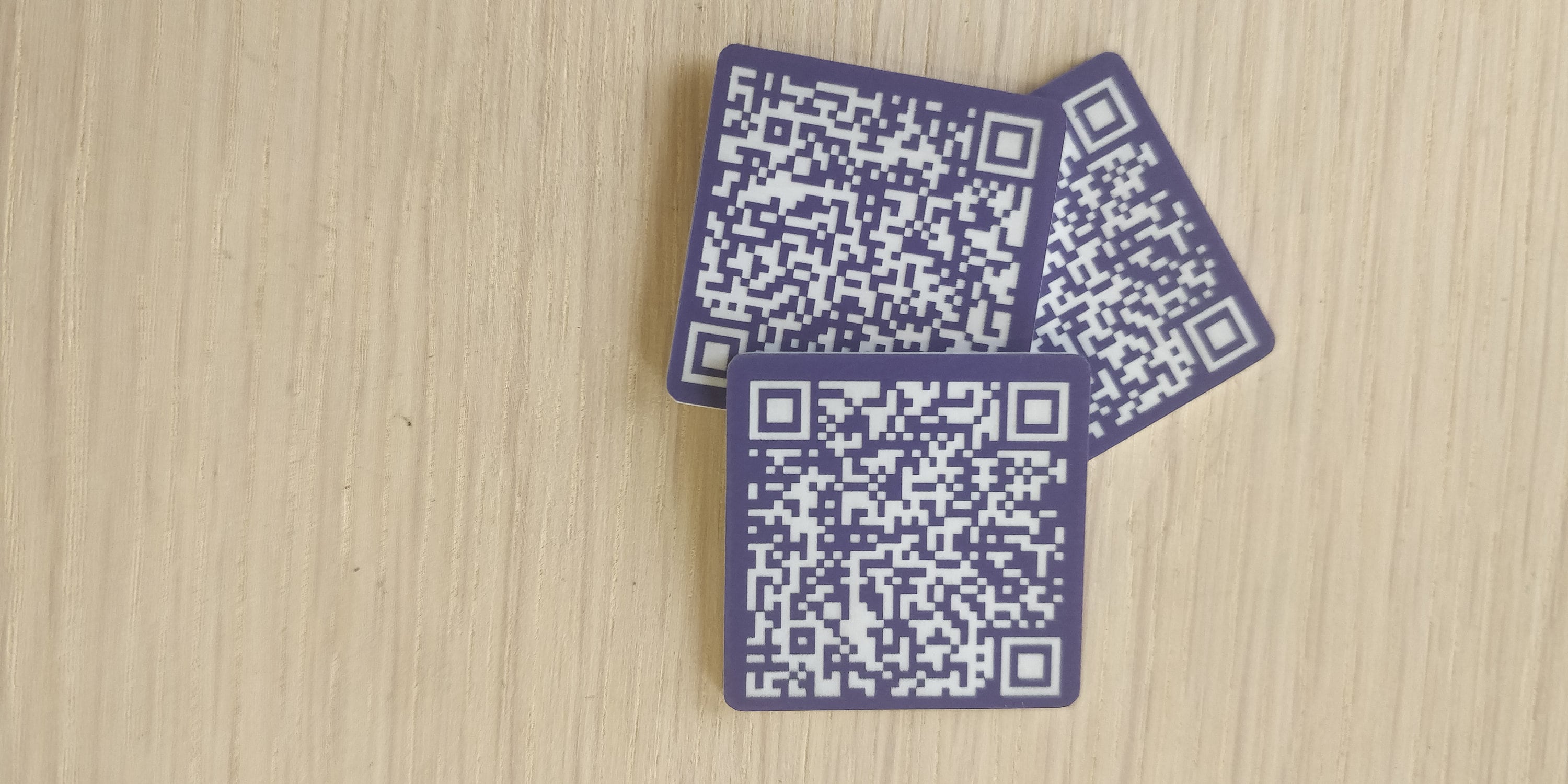 40 Mm Square Custom Laser Engraved QR Code Custom Discs Etsy UK