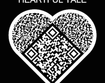 Personalised Memorial QR Tag - Black Anodised Aluminium - 50mm Square - Scan to View Online Tribute