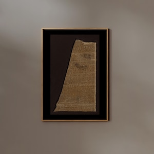Textile Texture Wall Art | FRAME option | Wabi Sabi Neutral Poster | Japandi Minimal Decor | Natural Earthy Tones |  Soft Abstract Look