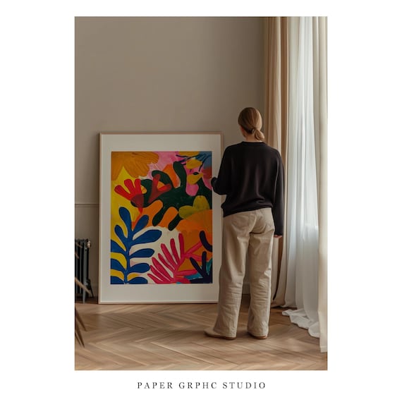 Vintage 1952 Matisse “Papier Decoupe Vintage 1952 Matisse “Papier Decoupe