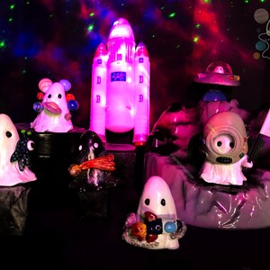 Little Boos Serie 2: Weltraumgeister | Adopt Ein Gespenst | Miniatur Figuren | Angst Sorgen Haustier Schreibtisch Begleiter