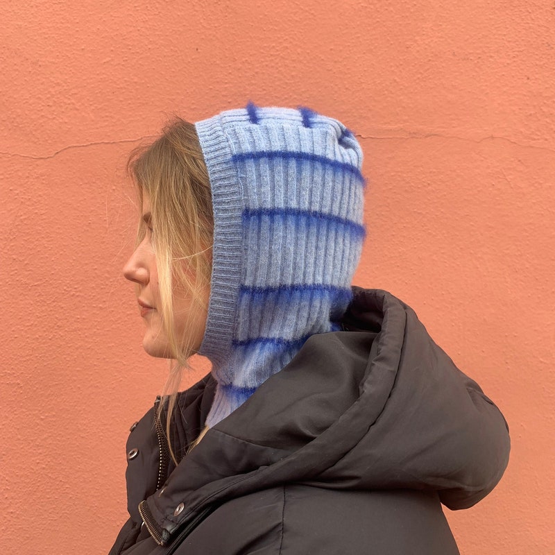 Louli Balaclava in Stripe Blue main image 1