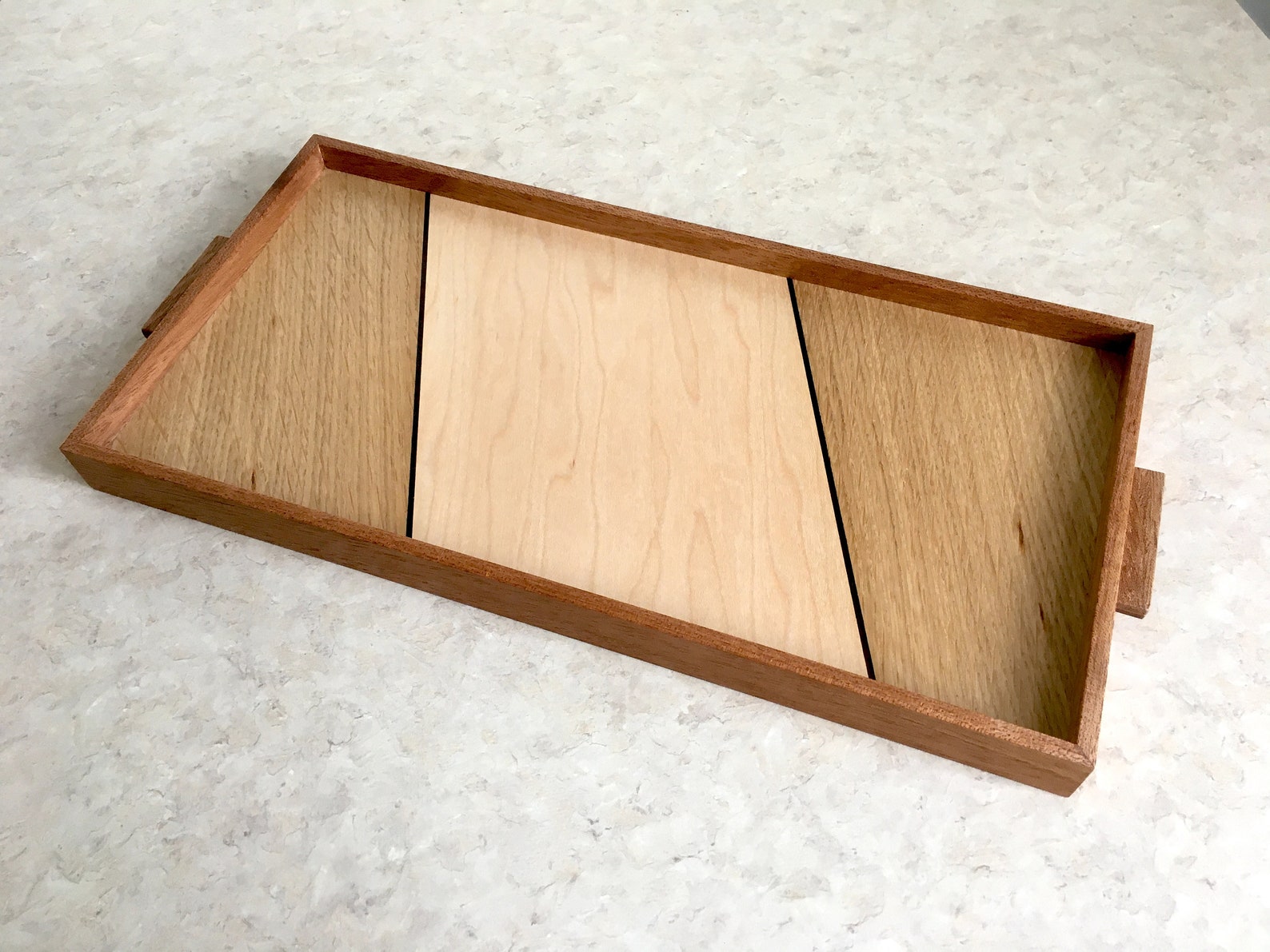 Decorative Wooden Serving Tray Wood Tea Tray Trinket Tray Etsy