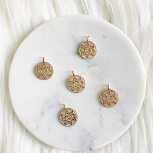 THE MAGIC i NECKLACE // 14k gold / lightning bolt / mix and match charm / interchangeable charm and chain / sterling silver