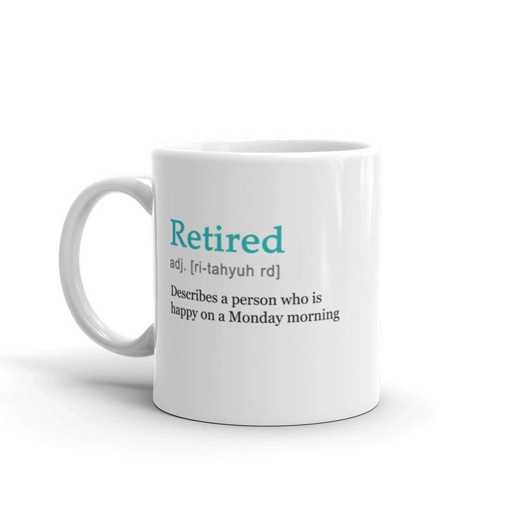 Retirement Gifts for Women Retirement Gift Mug Retiree Etsy