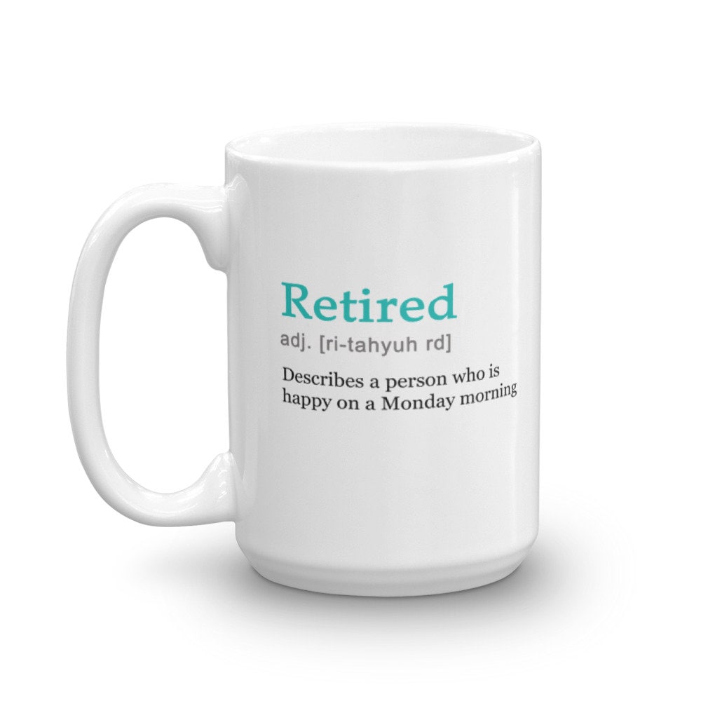 Retirement Gifts for Women Retirement Gift Mug Retiree Etsy