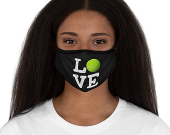 Love Tennis face mask