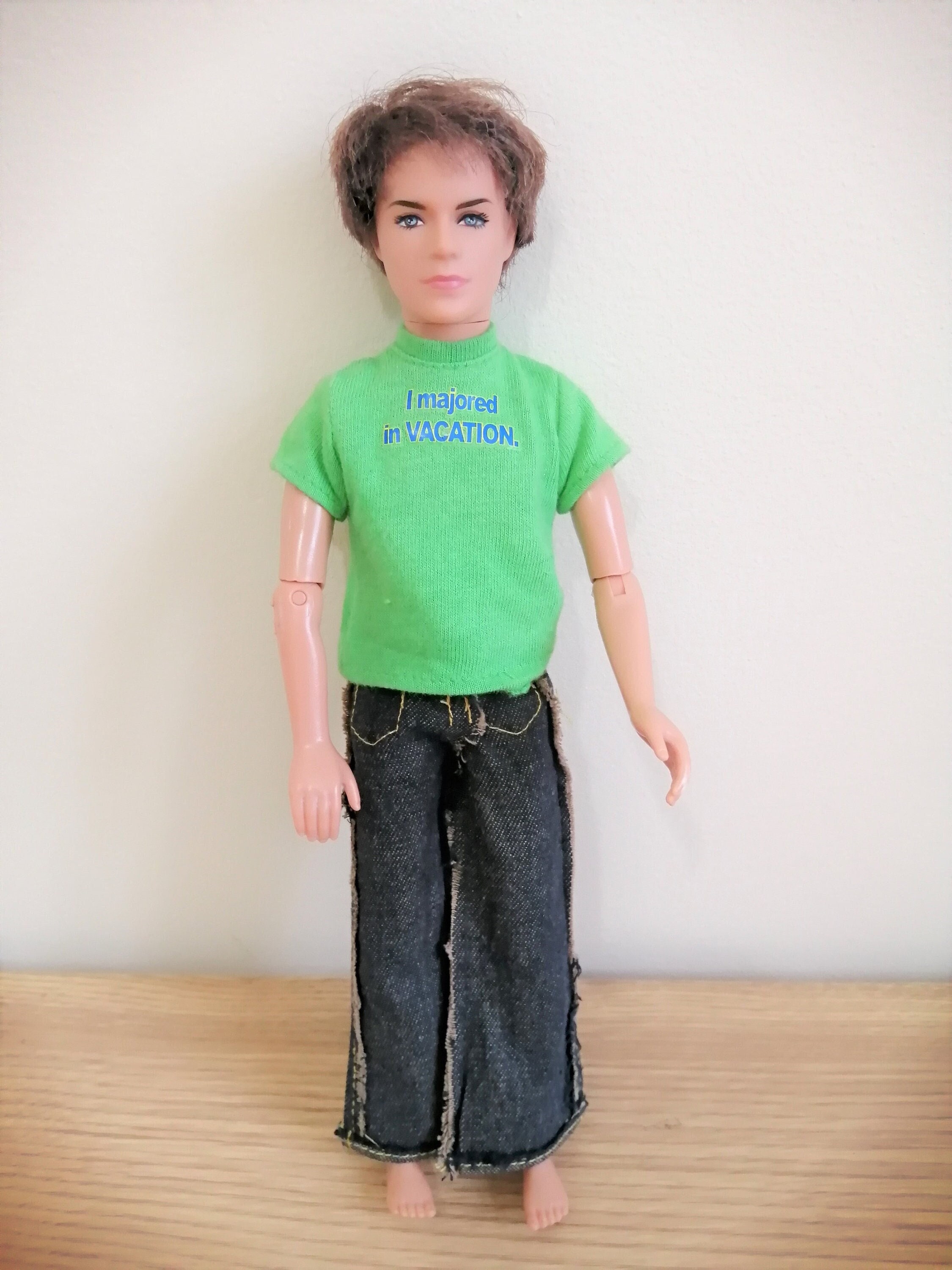 KEN Barbie DOLL Dated 1968 Mattel China Rooted Brown Hair | Etsy