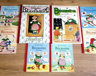 8 x BECASSINE Minerve French Hardback Books Bundle