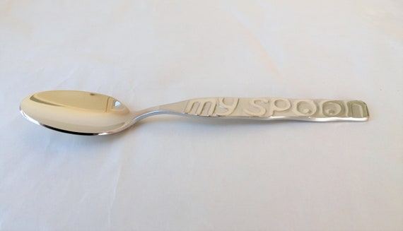 Arthur Price Stainless Steel Silver Novelty Children Teaspoon /"My Spoon/"