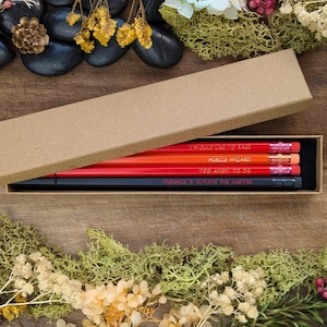 Barbarian | D&D Class Pencil Gift Set | 4 Pencil Set with Box | Dungeons and Dragons Gift | Pathfinder, Dungeons and Dragons, Tabletop Games