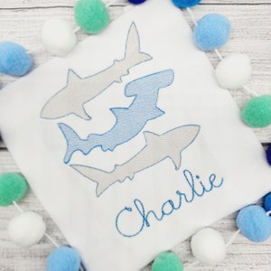 Personalized Shark Shirt for Kids // Custom Shirt