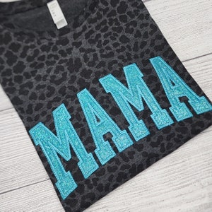 MAMA T-Shirt, Leopard Pattern Shirt