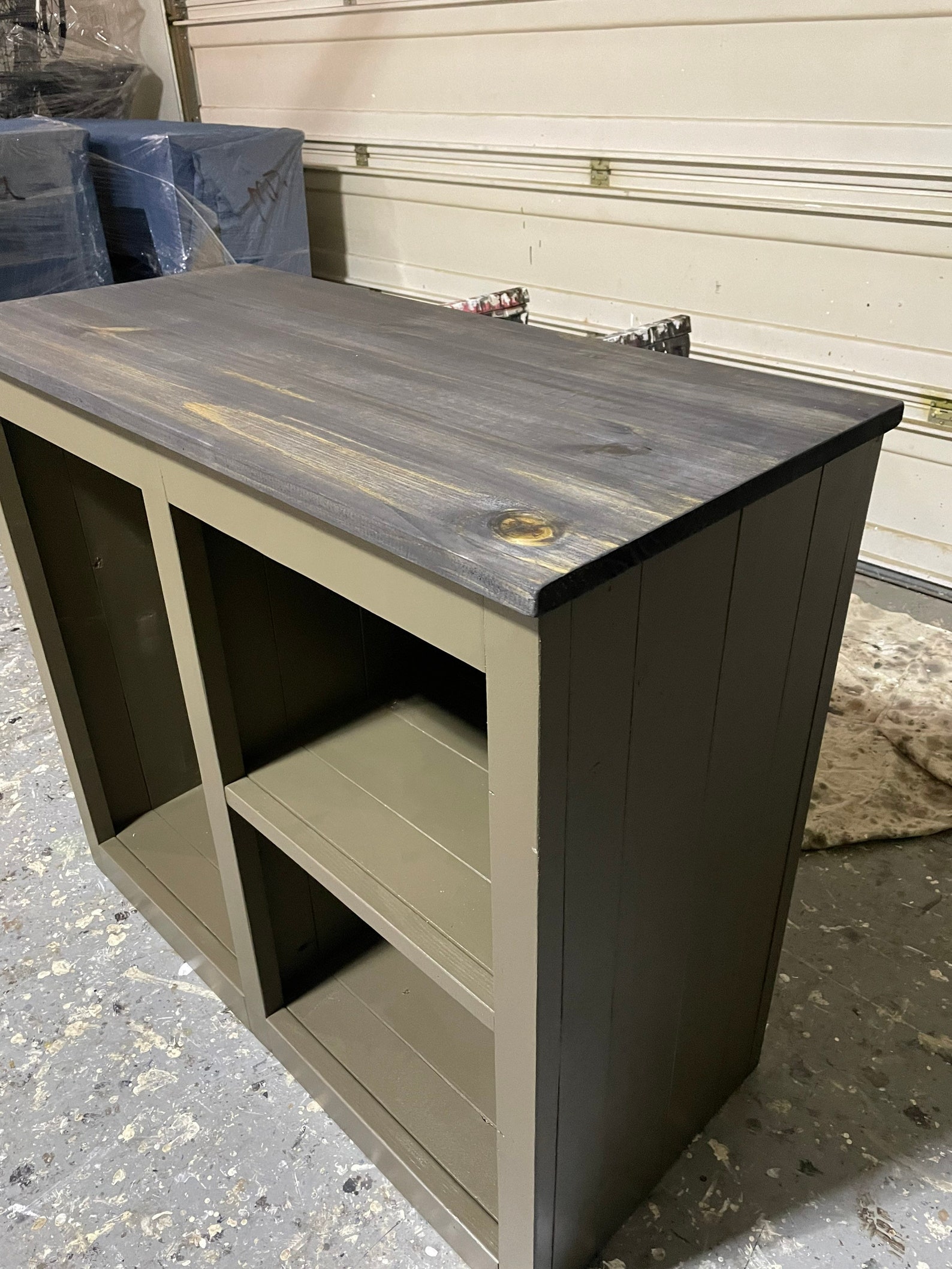 Coffee Bar With Opening for a Mini or Wine Fridge /rustic Etsy