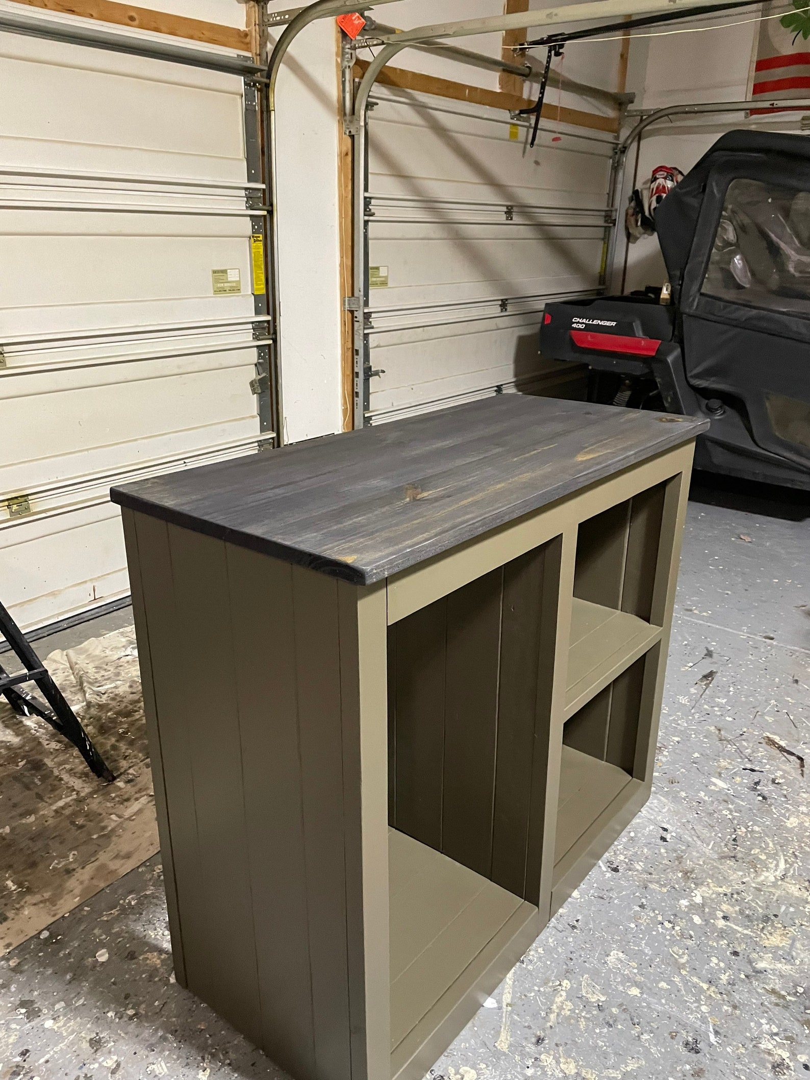 Coffee Bar With Opening for a Mini or Wine Fridge /rustic Etsy