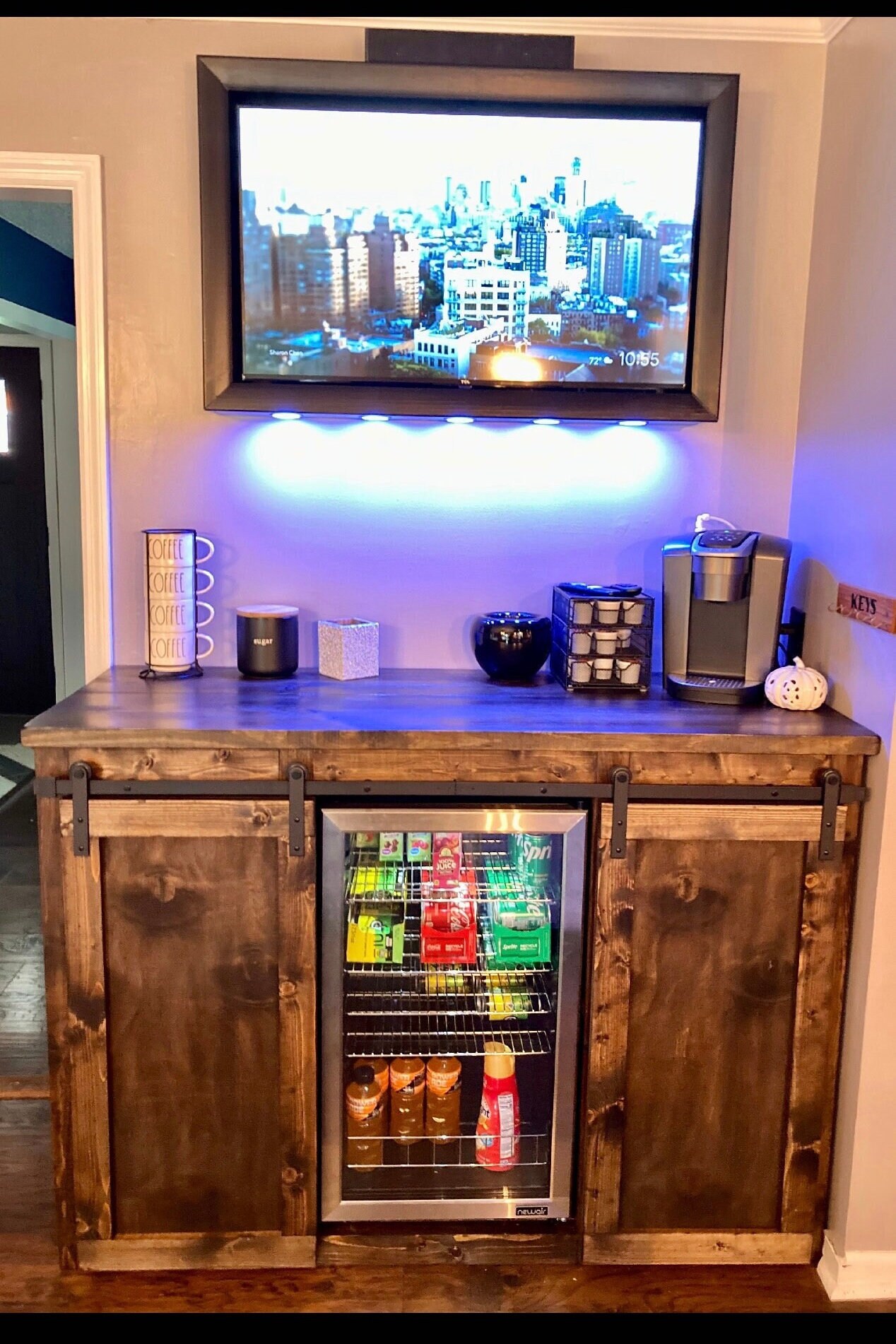 Mini fridge 2024 for basement bar