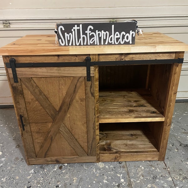 Bar With Fridge Etsy