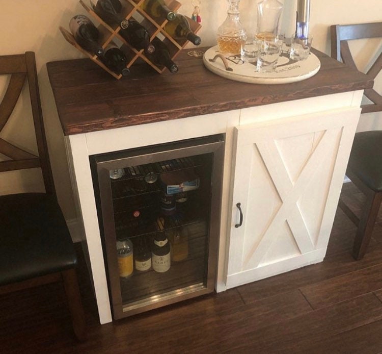 Mini Refrigerator Cabinet Bar - Foter