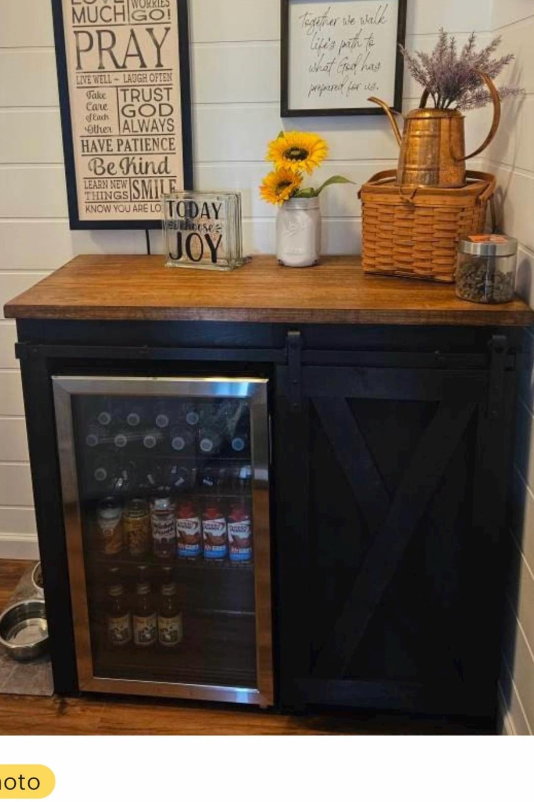Bar Storage Cabinet With Removable Wine Rack, Wine Bar Buffet Cabinet With Storage Liquor Bar Buffet Sideboard Brown