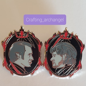 Hannibal "Thorns" enamel pins