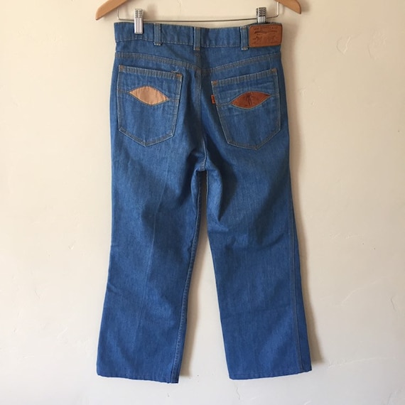 60s Orange Tab Levis Decorative Pockets 30
