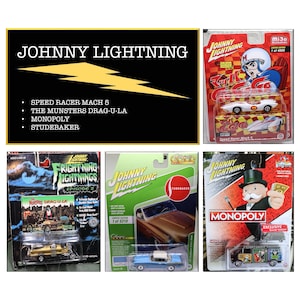 Johnny Lightning Die Cast Collectible Cars