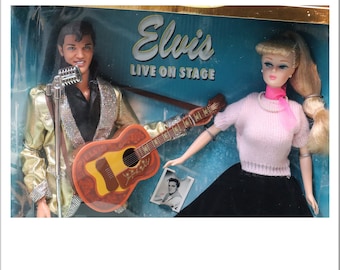 Barbie Loves Elvis Gift Set - 1996 - Etsy