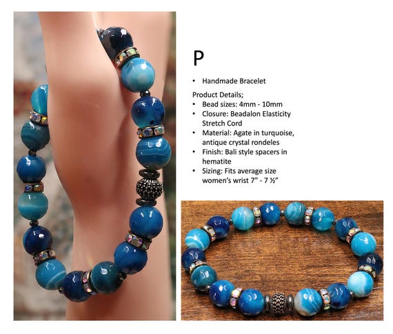 Handmade Beaded Single Bracelets - image 17