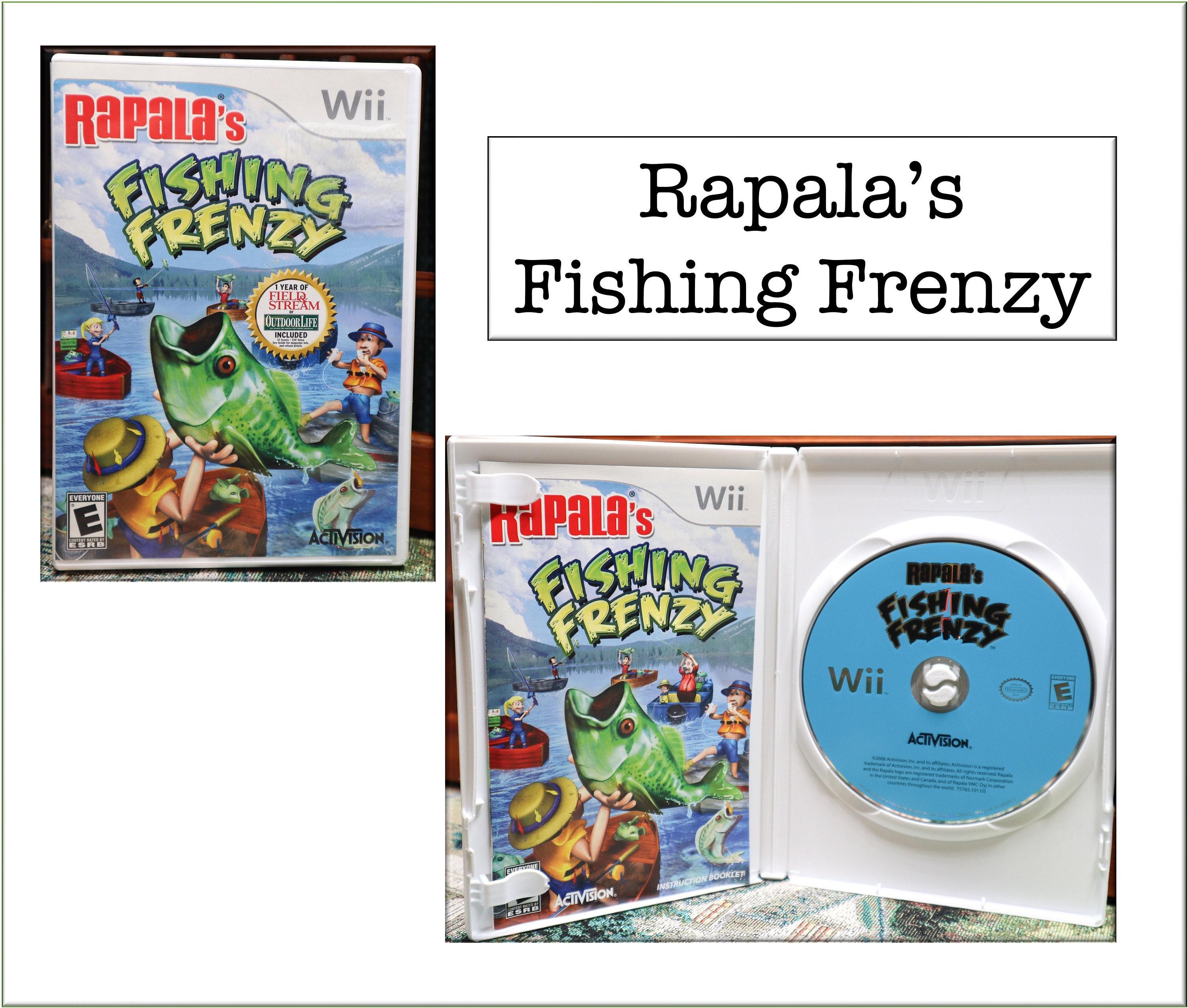 Rapala's Fishing Frenzy Wii