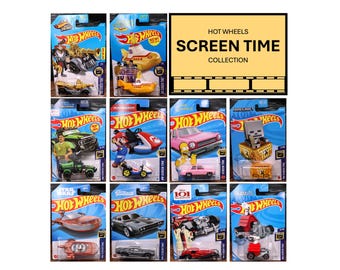 Hot Wheels Die-cast Cars Collection/Screentime Cars Series