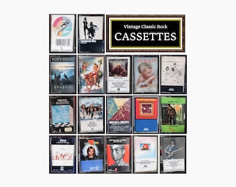 Cassettes - Classic Rock/Vintage 70s - 90s