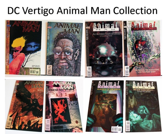 DC Vertigo Animal Man Collection/vintage Comic Books - Etsy New Zealand DC Vertigo Animal Man Collection/vintage Comic Books - Etsy New Zealand