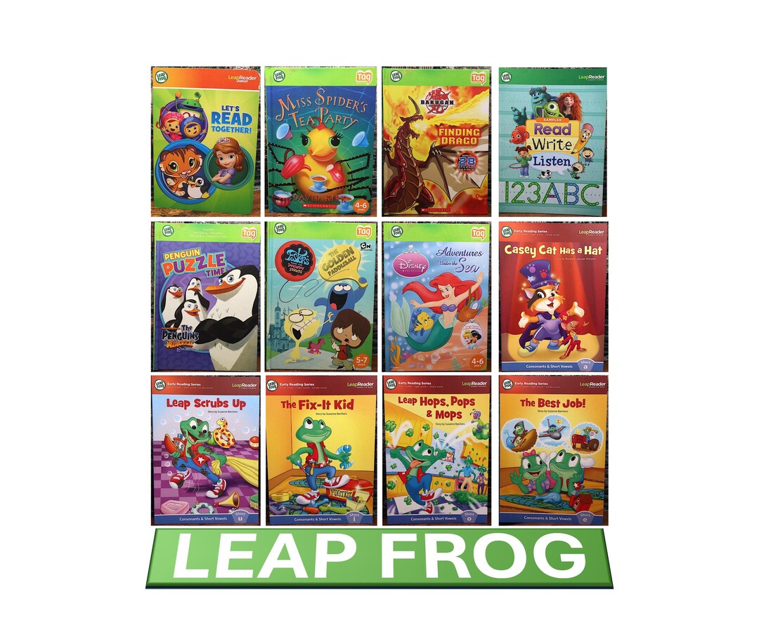 Leap Frog - Hardcover and Paperback Books - Etsy