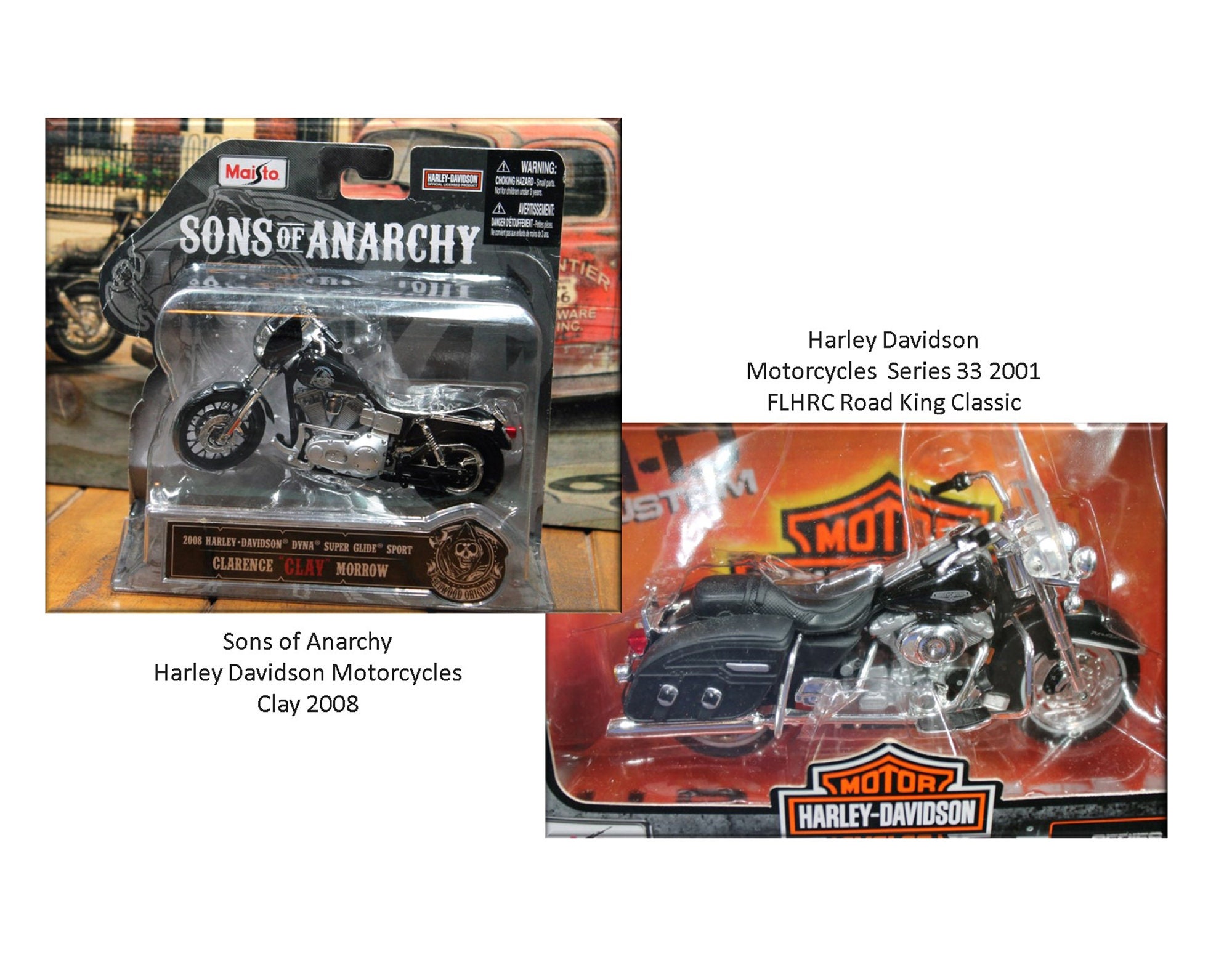 Maisto 1:18 Sons of Anarchy Harley Davidson Motorcycle - Shop Playsets at  H-E-B