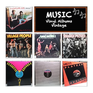 Daryl Hall N John Oates - Village People - Salt-N-Pepa - Arista - Santa Esmeralda - Vinyl Albums