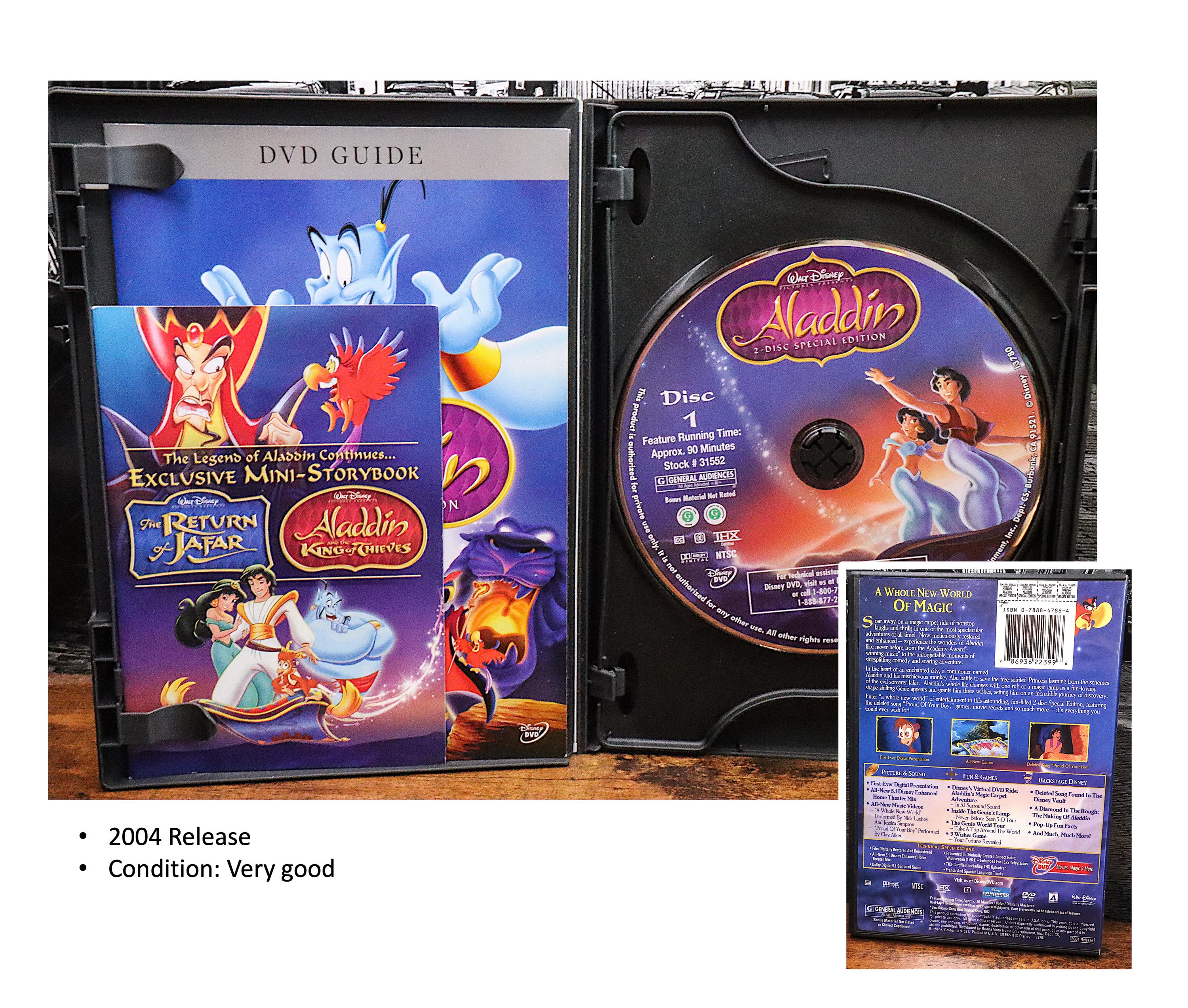 Alice in Wonderland - Fern Gully - Aladdin - Two Disc Special Edition ...