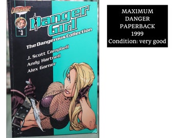 Cliffhanger - Danger Girl - the Dangerous Collection Comics - Etsy