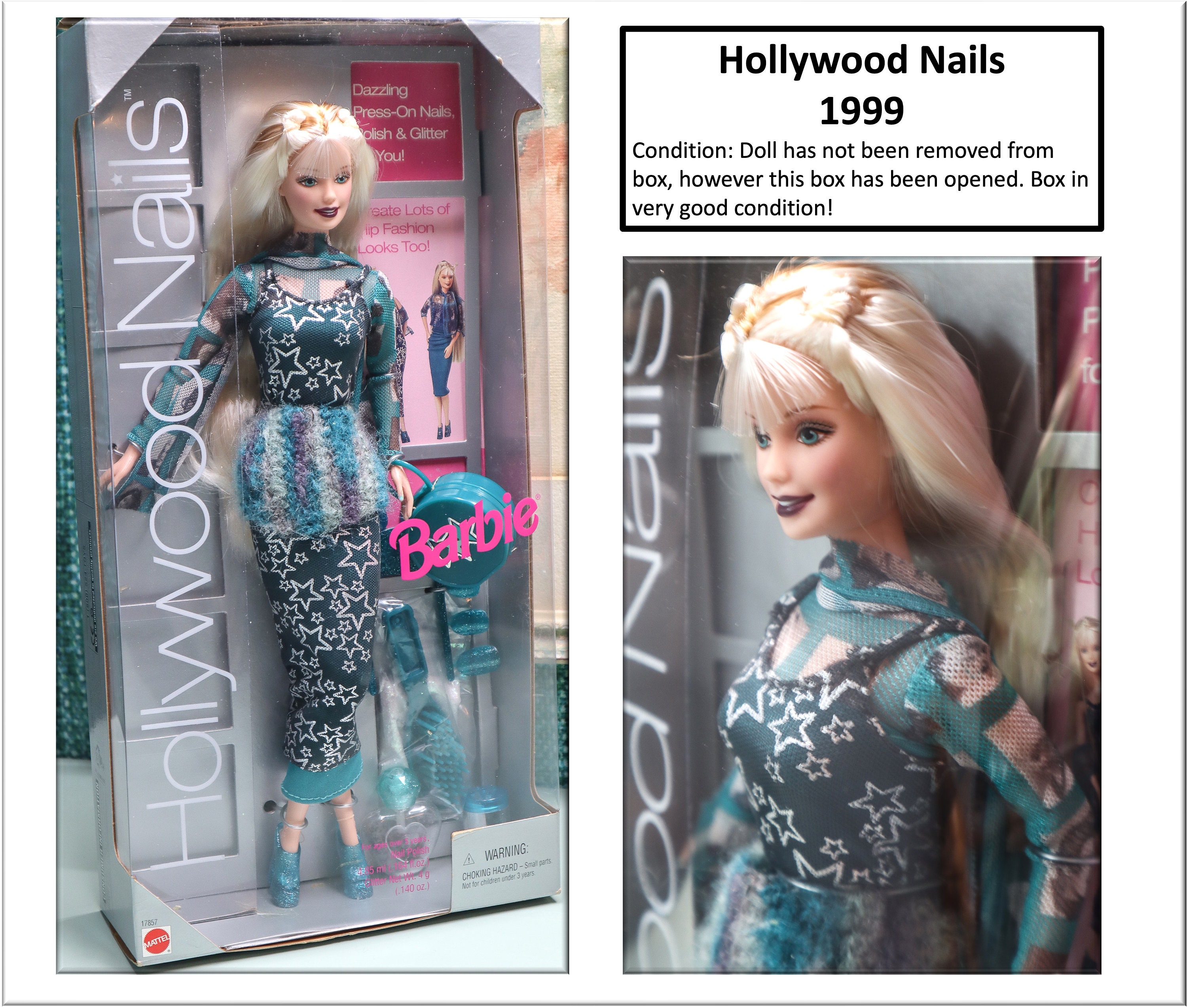 Barbie Hollywood Nails City Sophisticate Thai Etsy