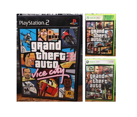 Playstation Games/grand Theft Auto IV or V - Etsy