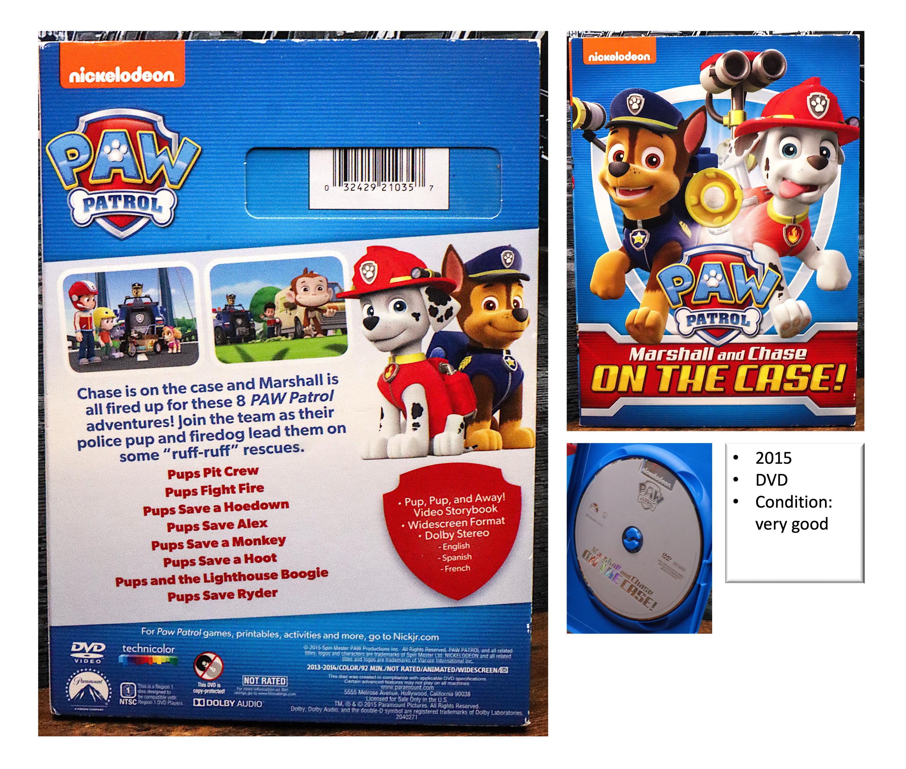 Nickelodeon - Paw Patrol/dvds - Etsy